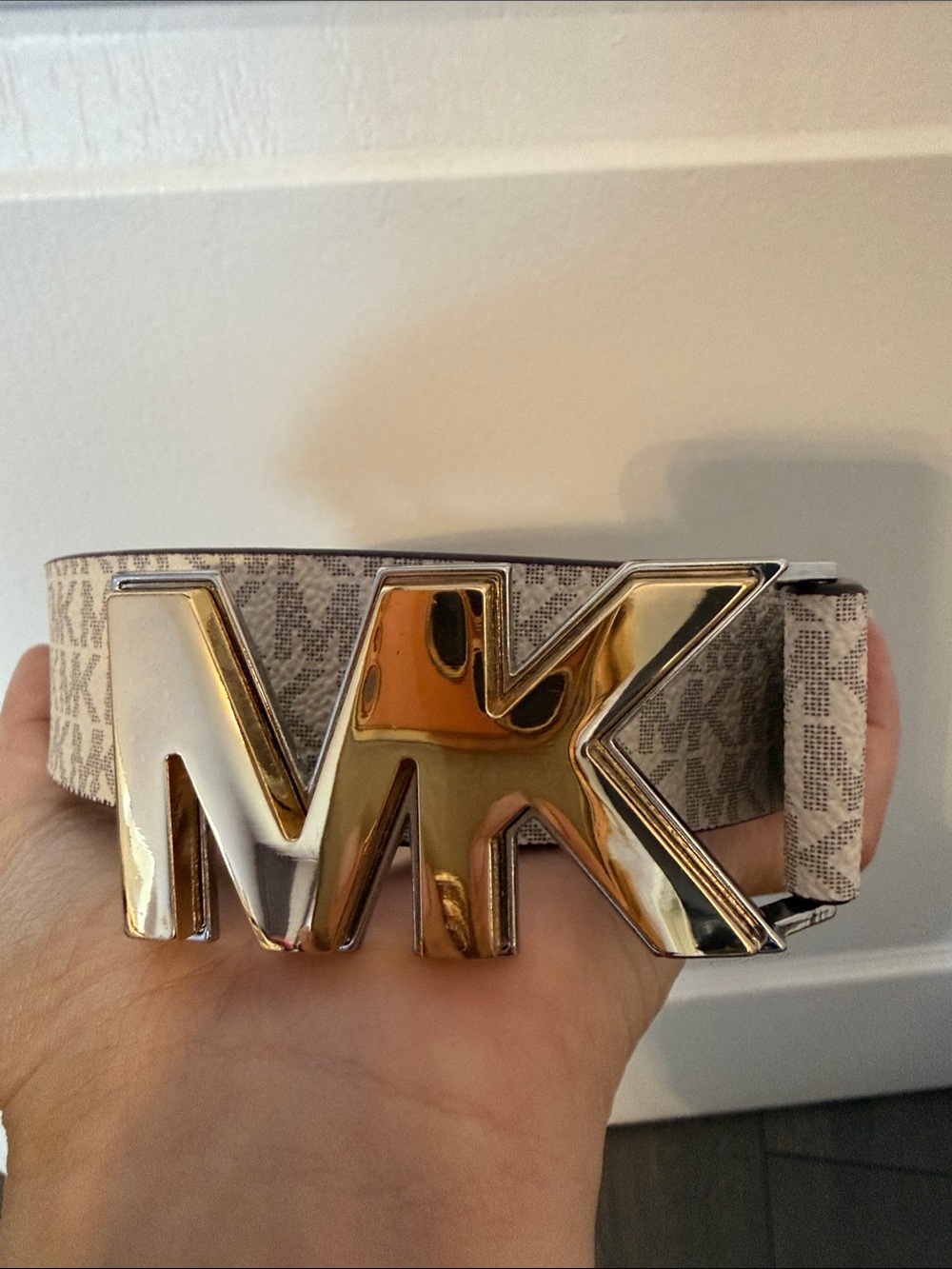 Michael Kors MK Logo Belt – Size XL – 49 inches